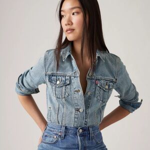 Women’s 100% cotton denim jacket Size XS - excellent condition